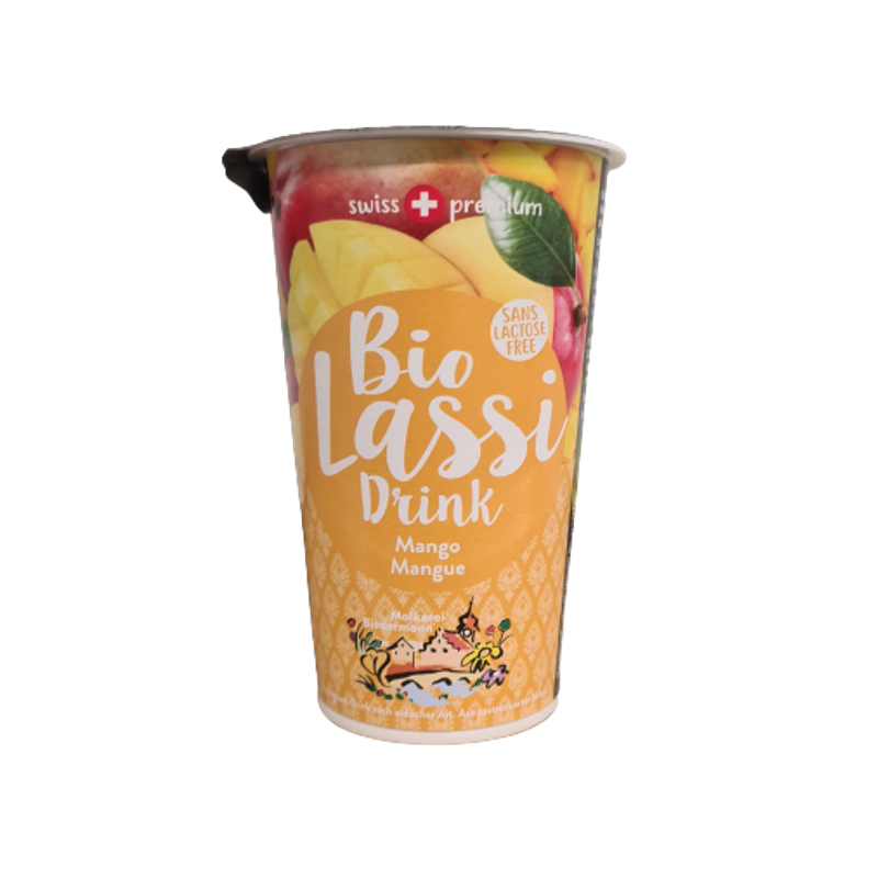 Yaourt à boire lassi mangue sans lactose 230ml