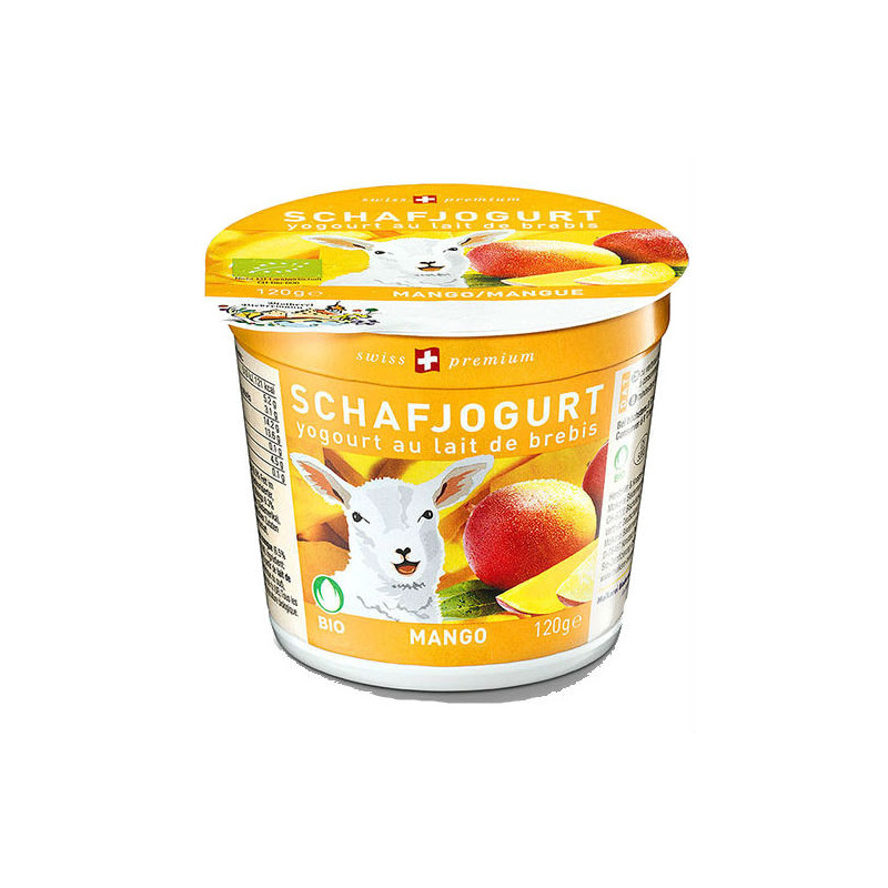 Yaourt brebis brassé mangue 120g