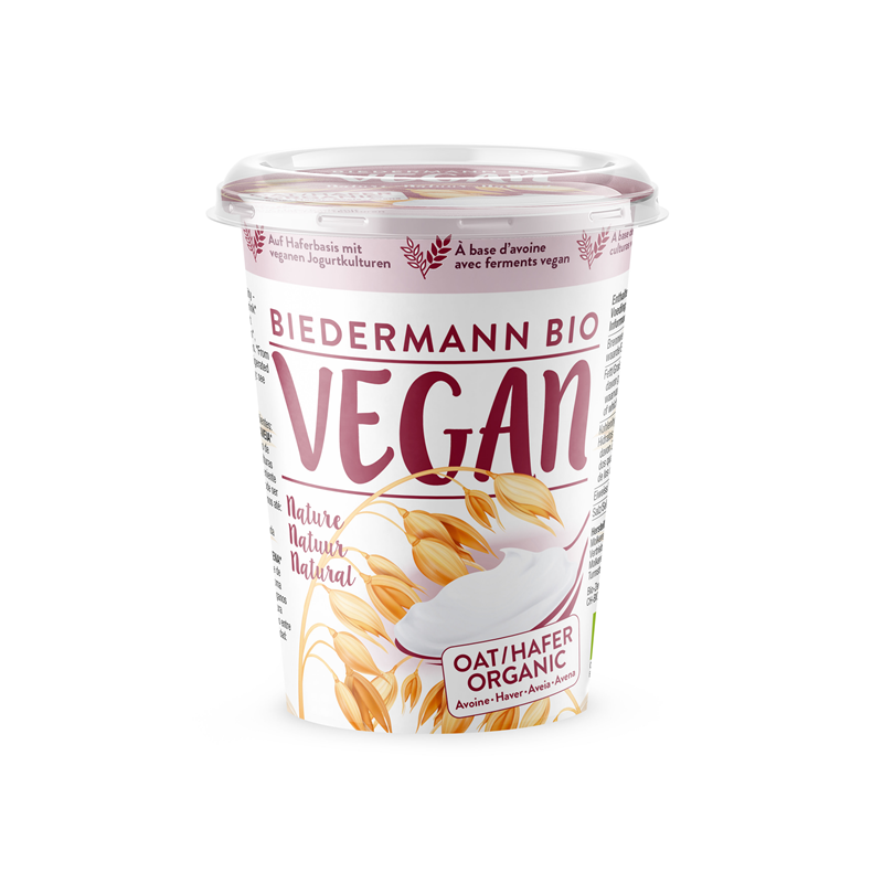 Avoine brassé onctueux nature, végan 375g