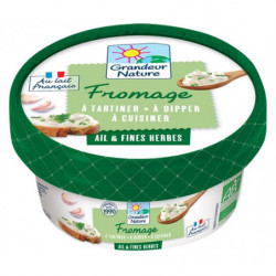 Fromage à tartiner ail et fines herbes 150g