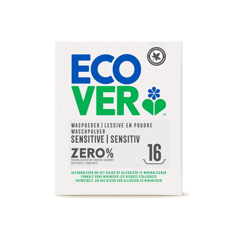 Lessive poudre 0% 1,2kg, sans parfum