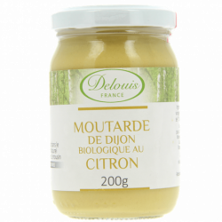 Moutarde forte citron 200g