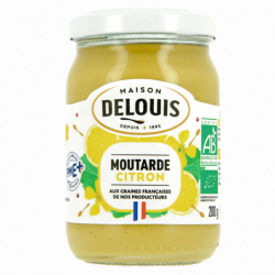Moutarde forte citron 200g