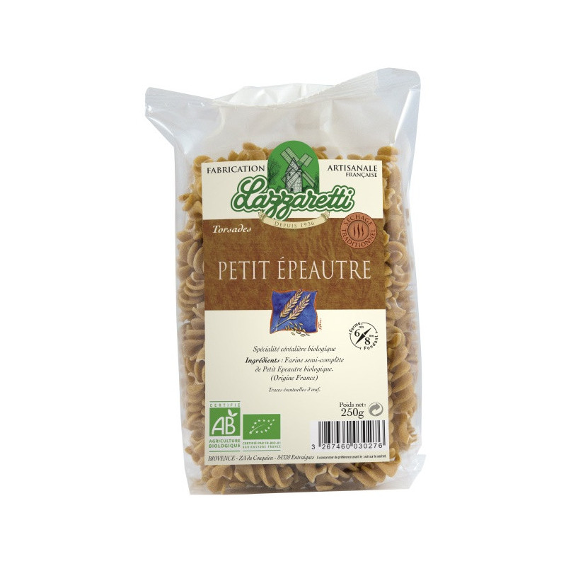 Pâte torsade au petit épeautre France 250g