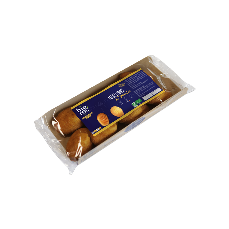 Madeleines épeautre (x8) 170g