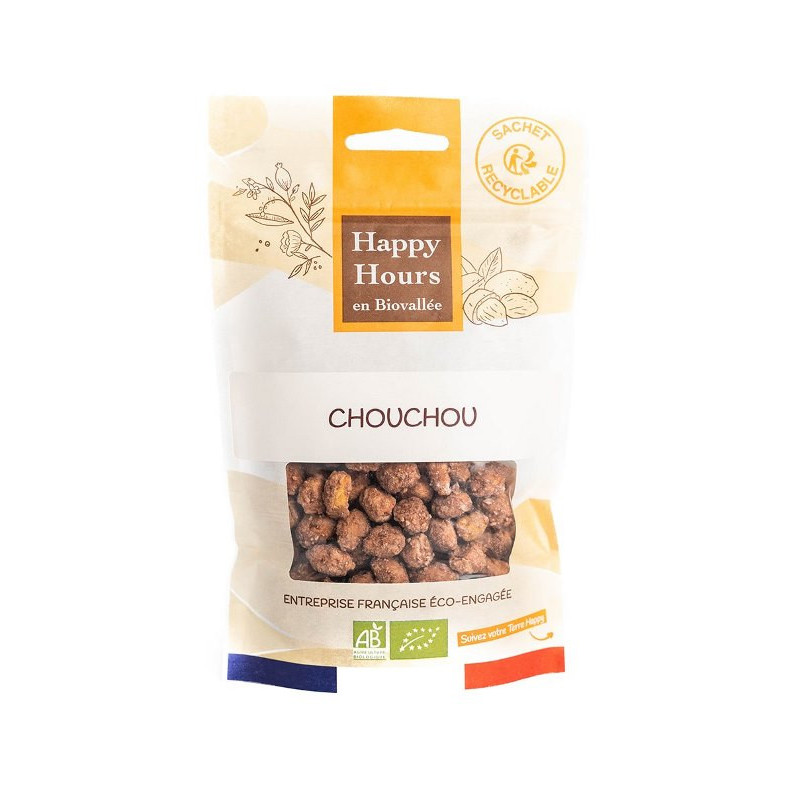 Chouchou : arachides pralinées au miel 115g