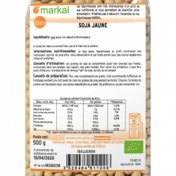 Soja jaune 500g