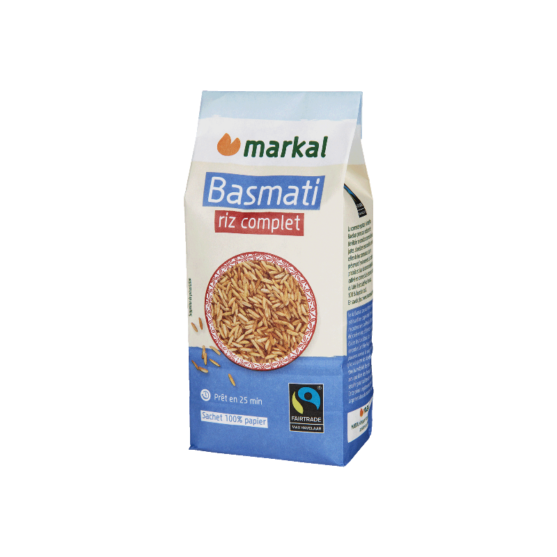Riz basmati complet Inde 500g