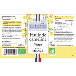 Huile cameline France 25cl