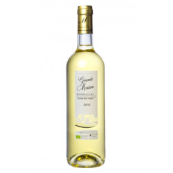 Vin blanc AOC Monbazillac...