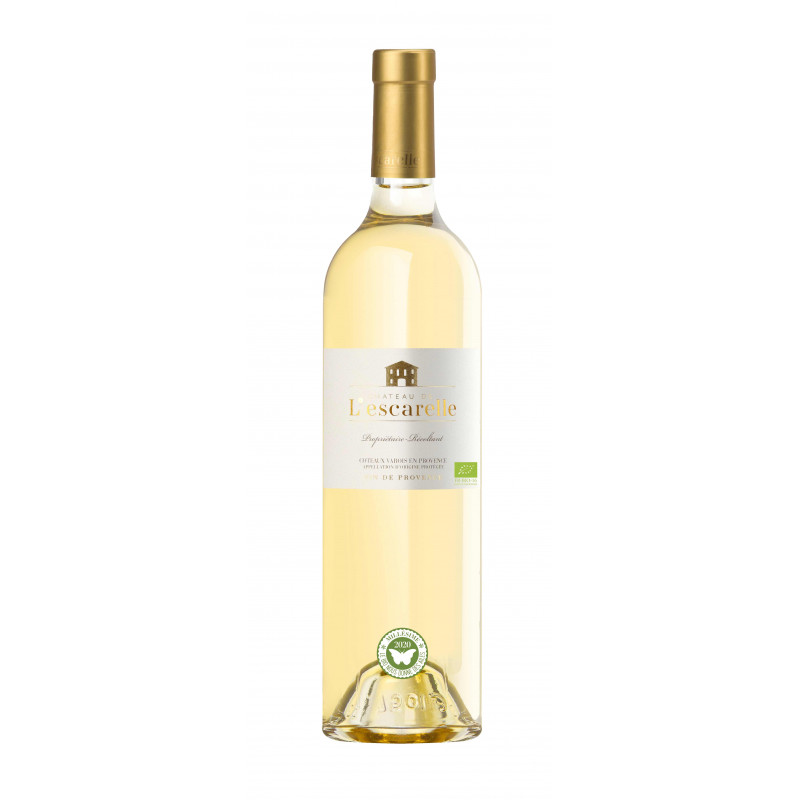 Vin blanc AOP Coteaux Varois en Provence Château de l'Escarelle 75cl