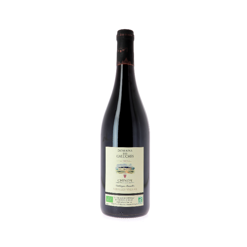 Vin rouge AOP Chinon Domaine des Galuches 75cl