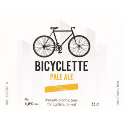 Bière blonde Bicyclette"  Drink-Drink 33cl"