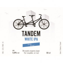 Bière blanche IPA Tandem" Drink Drink 33cl"