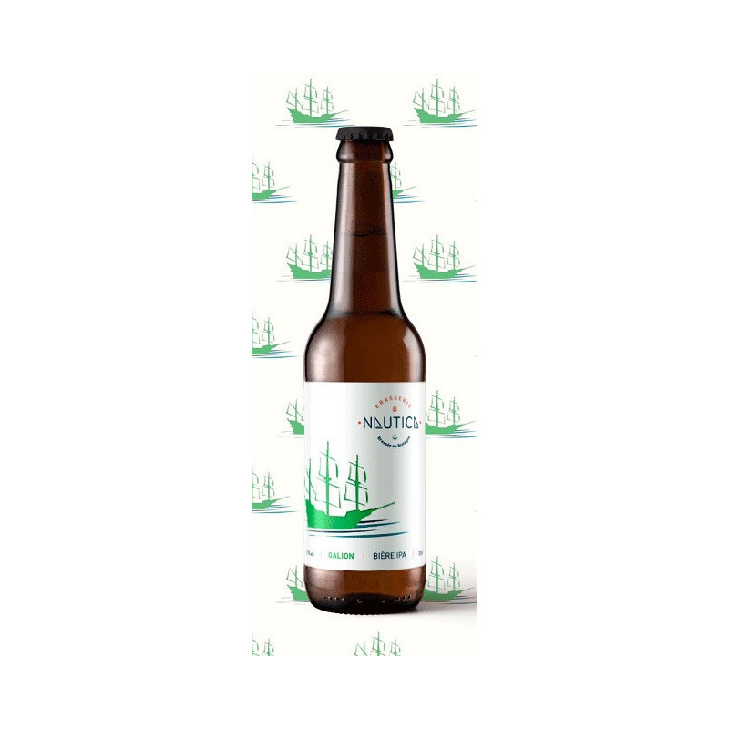 Bière IPA Galion" Brasserie Nautica 75cl"