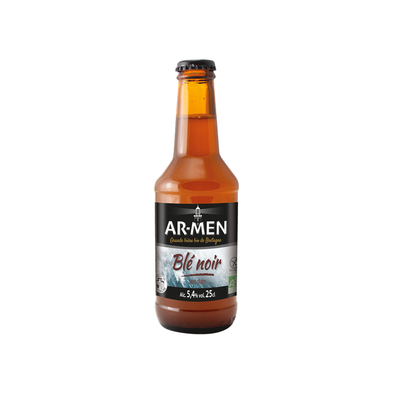 Bière au blé noir, sans gluten, Ar-Men 6x25cl