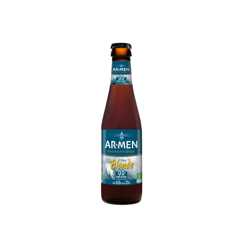 Bière 0% alcool Ar-Men Pack 6x25cl