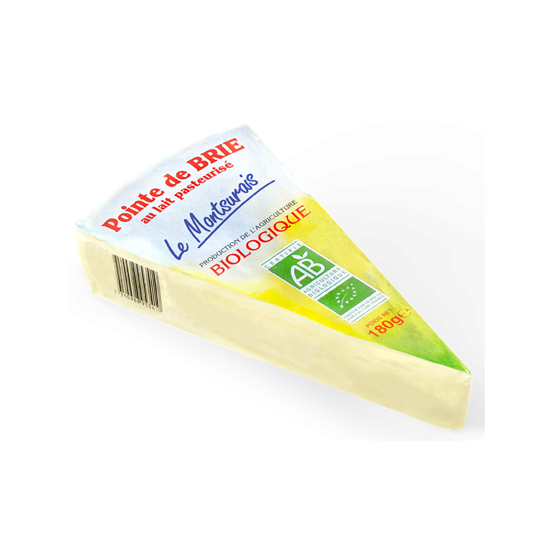 Brie pointe au lait pasteurisé 180g