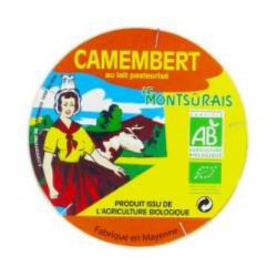 Camembert lait pasteurisé 250g