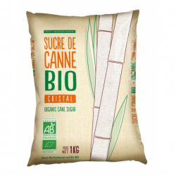 Sucre de canne blond poudre...
