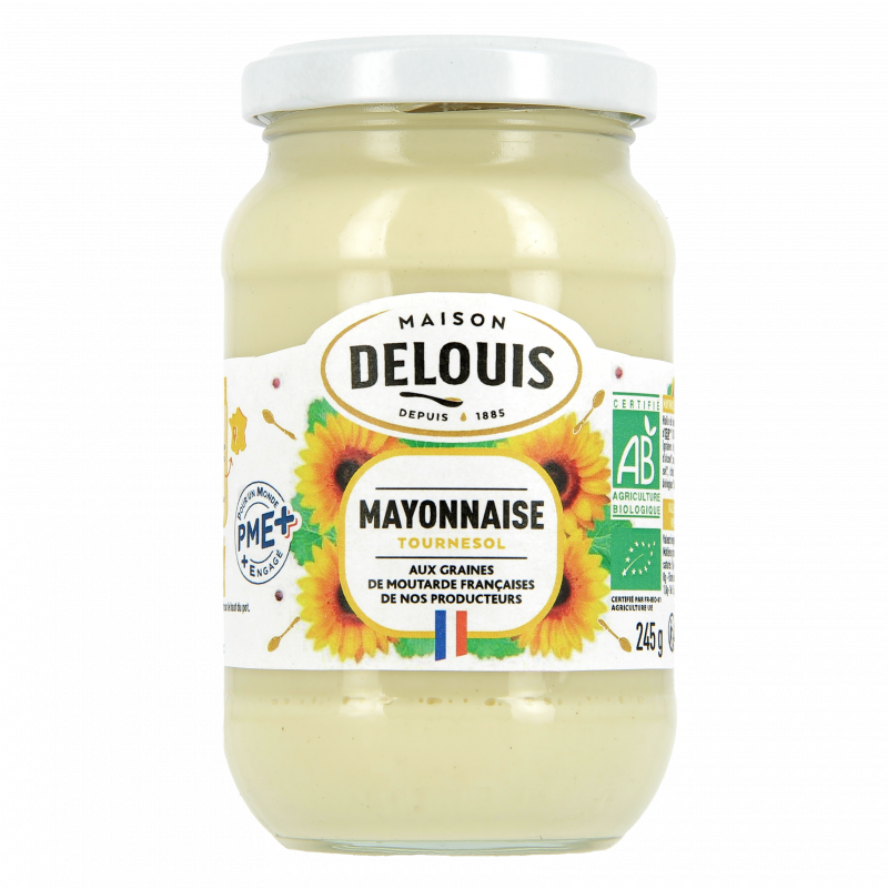 Mayonnaise à l'huile de tournesol 245g