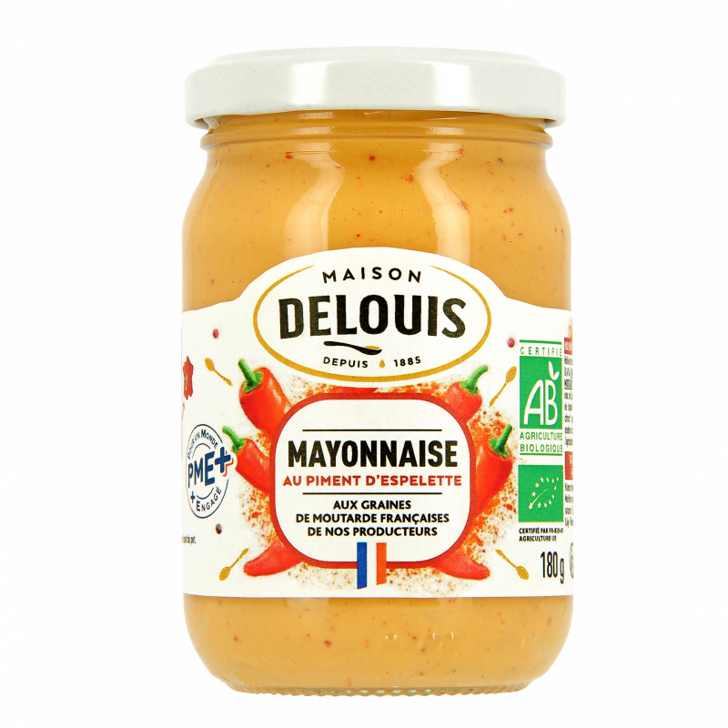 Mayonnaise au piment d'Espelette 180g