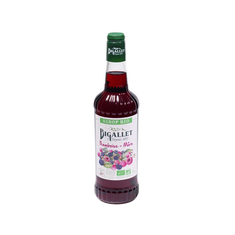 Sirop framboise et mûre 70cl