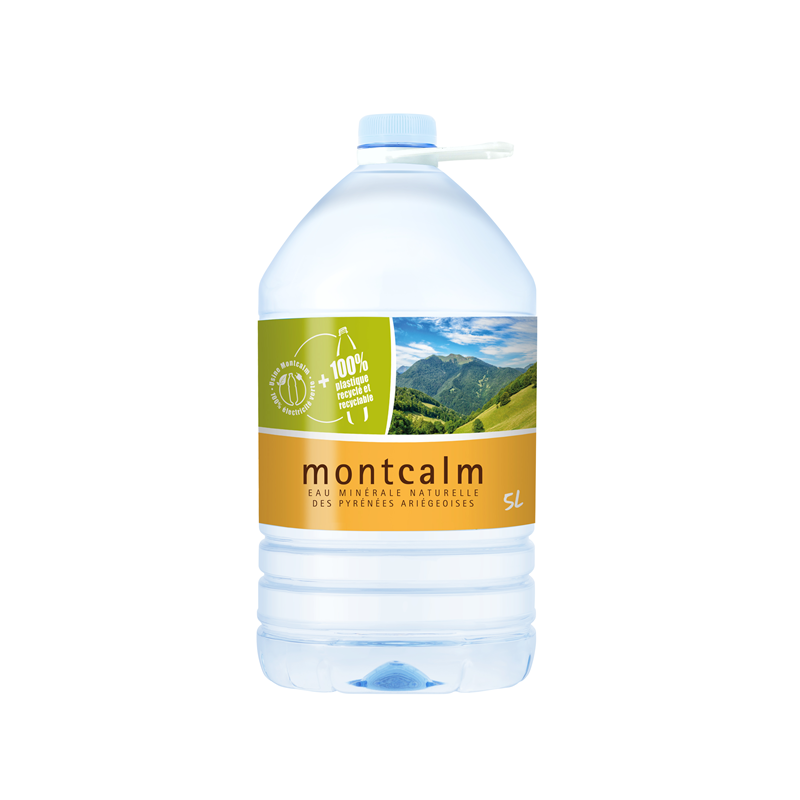 Eau minérale naturelle plate 5l