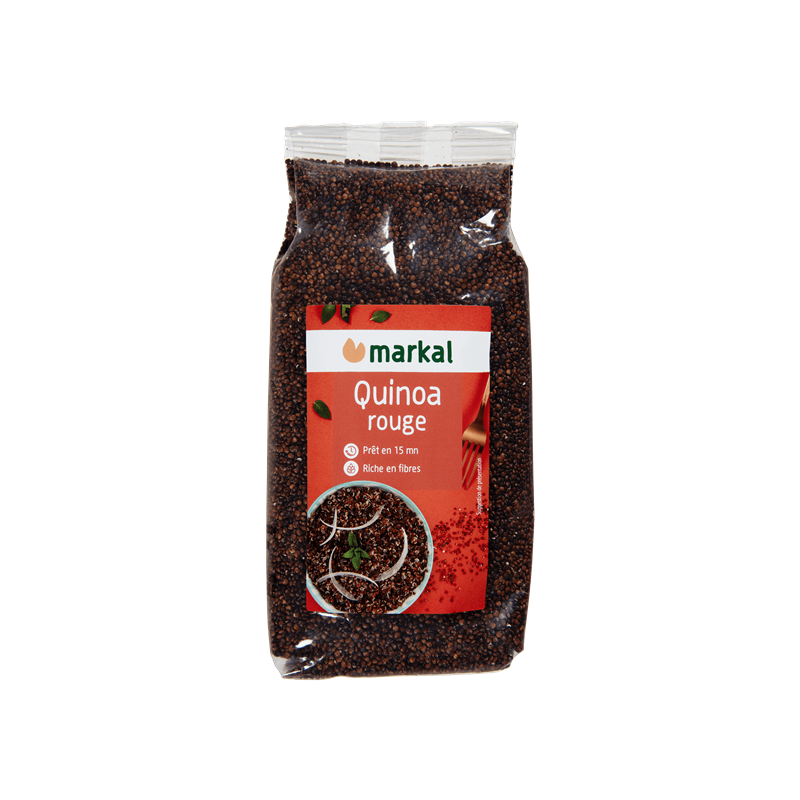 Graine de quinoa réal rouge 500g