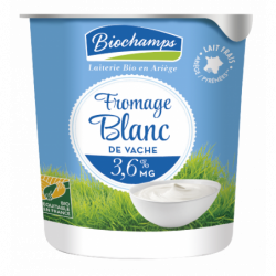 Fromage blanc vache 3,6% MG...