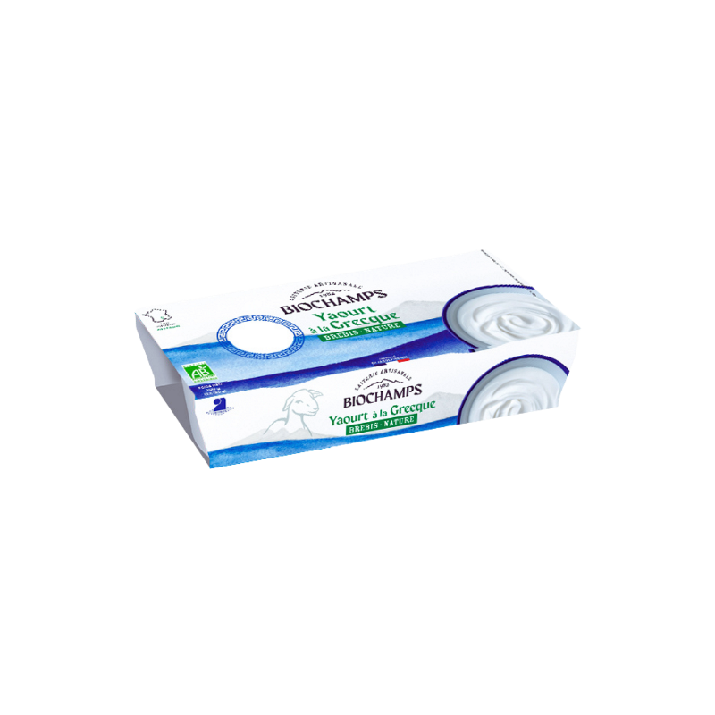 Yaourt à la Grecque pur brebis 2x150g
