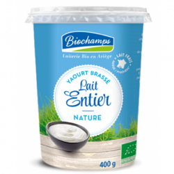 Yaourt brassé nature au...