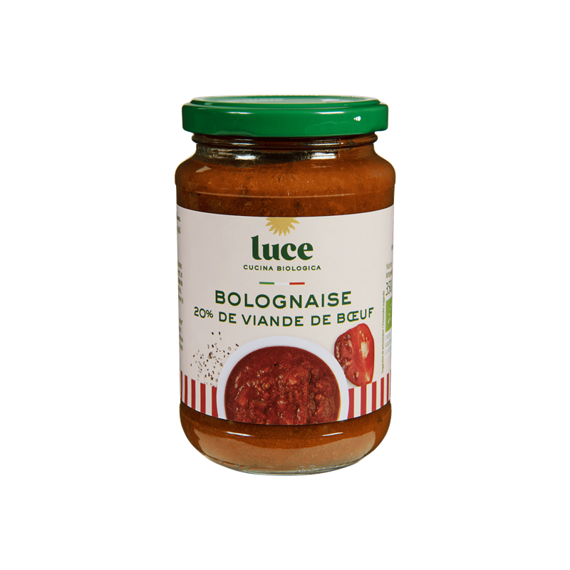 Sauce bolognaise à 20% de buf 350g