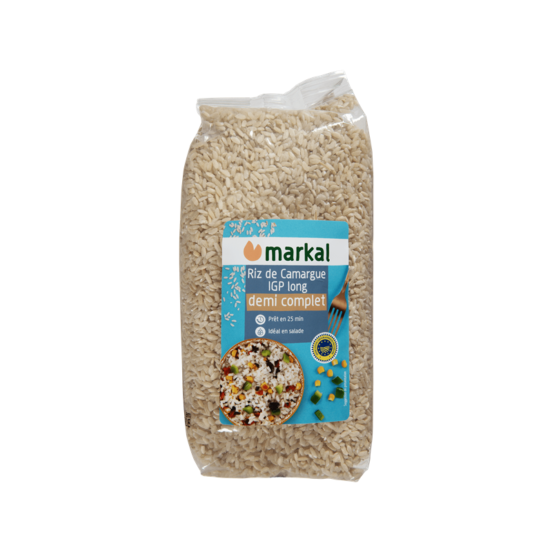 Riz long 1/2 complet de Camargue IGP 1kg