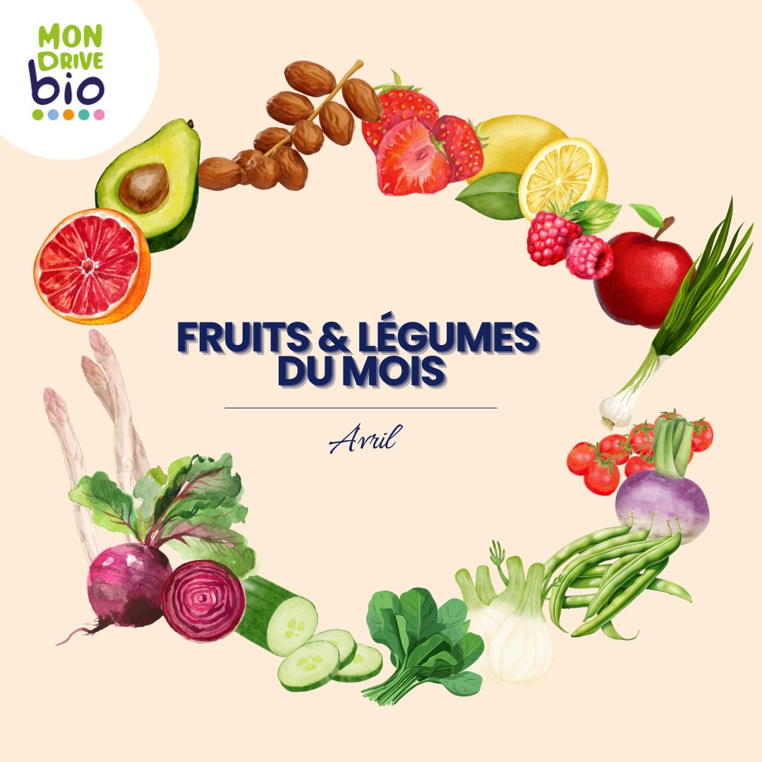 Fruits et légumes du mois de mars