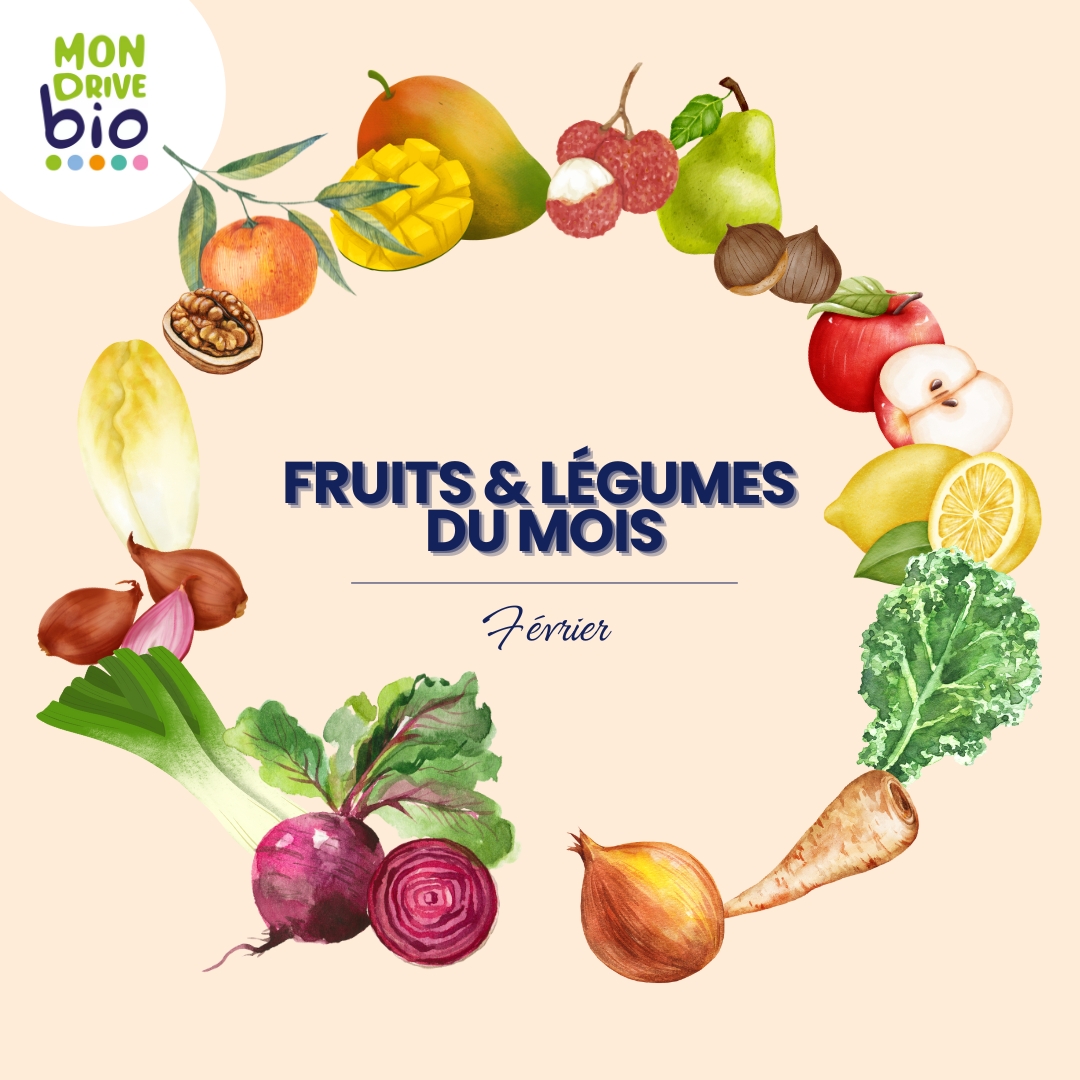 Fruits et légumes du mois de février