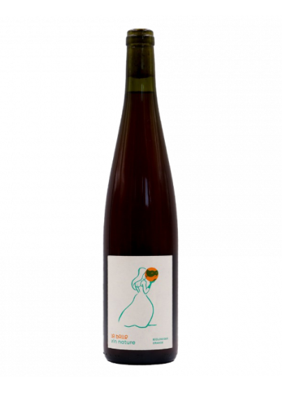 Vin orange d'Alsace Vin Méthode Nature La balle masquée