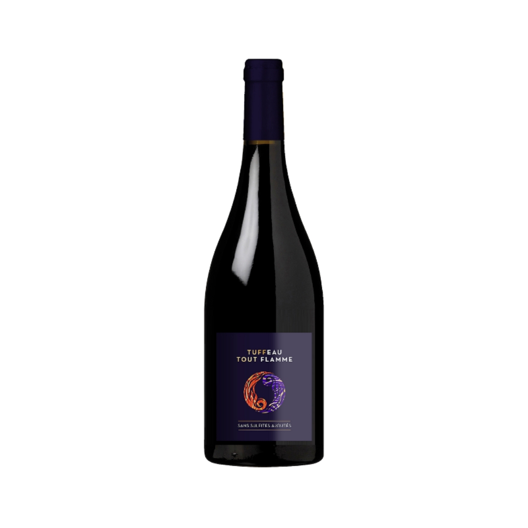 Vin rouge AOC Tuffeau tout Flamme