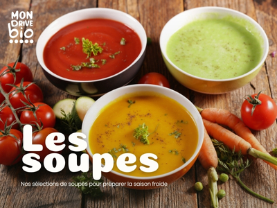 Nos 7 marques de soupes pour se réchauffer cet hiver ! 